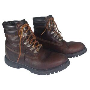 Timberland Primaloft 400 Gram A1UKI Dark Brown Waterproof 7.5” 6 eye Boot Size 9